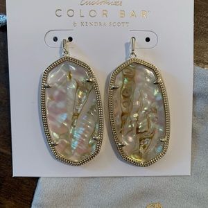 Kendra Scott- Danielle- Clear Abalone Shell